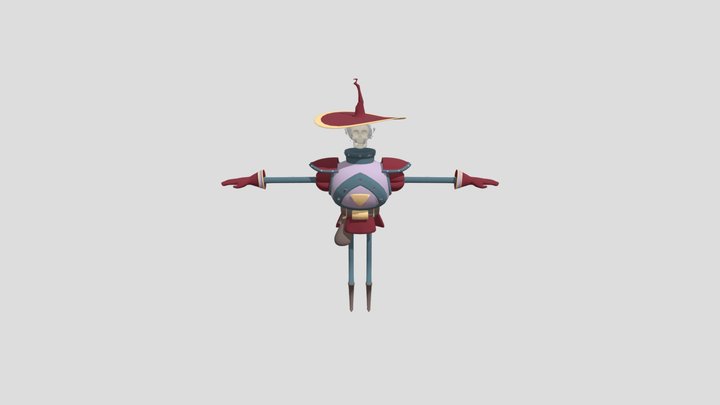 Skeleton Wizard W.I.P 3D Model