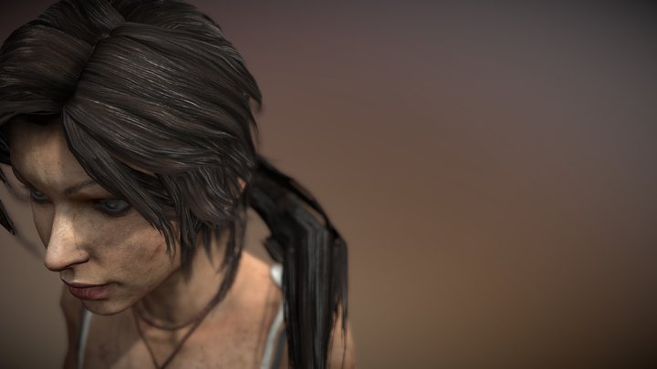 Lara Croft 3d Model 3D Model