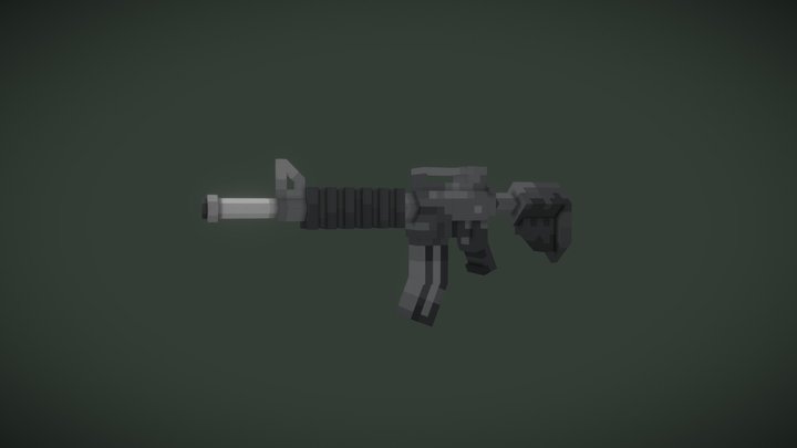 [Flacko] Rifle 3D Model