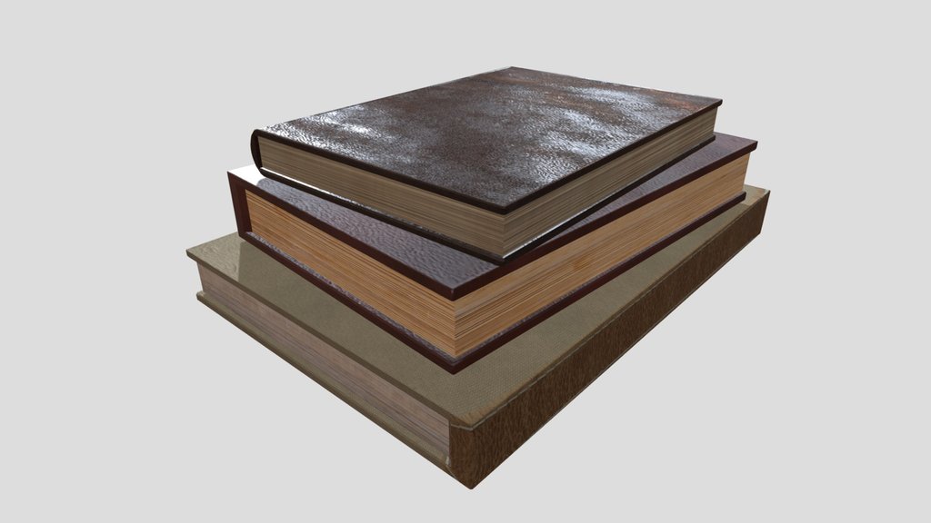 Stack of old books