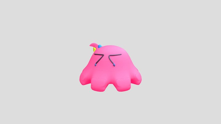 Slime Bocchi 3D Model
