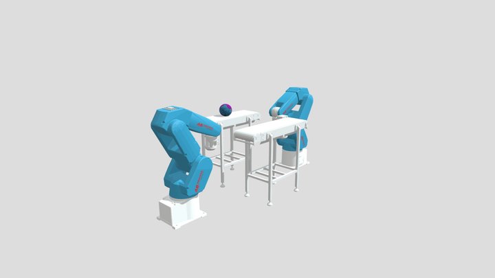 BBH & Robotic Arms 3D Model