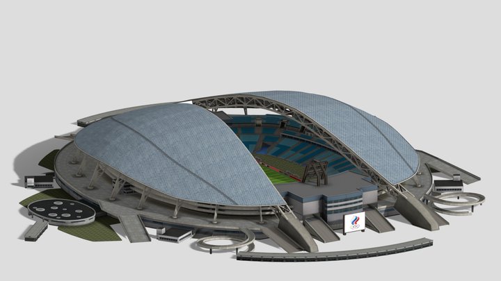 Fisht (stadium) 3D Model