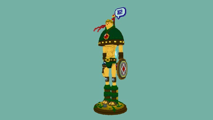 gentle giant 3D Model