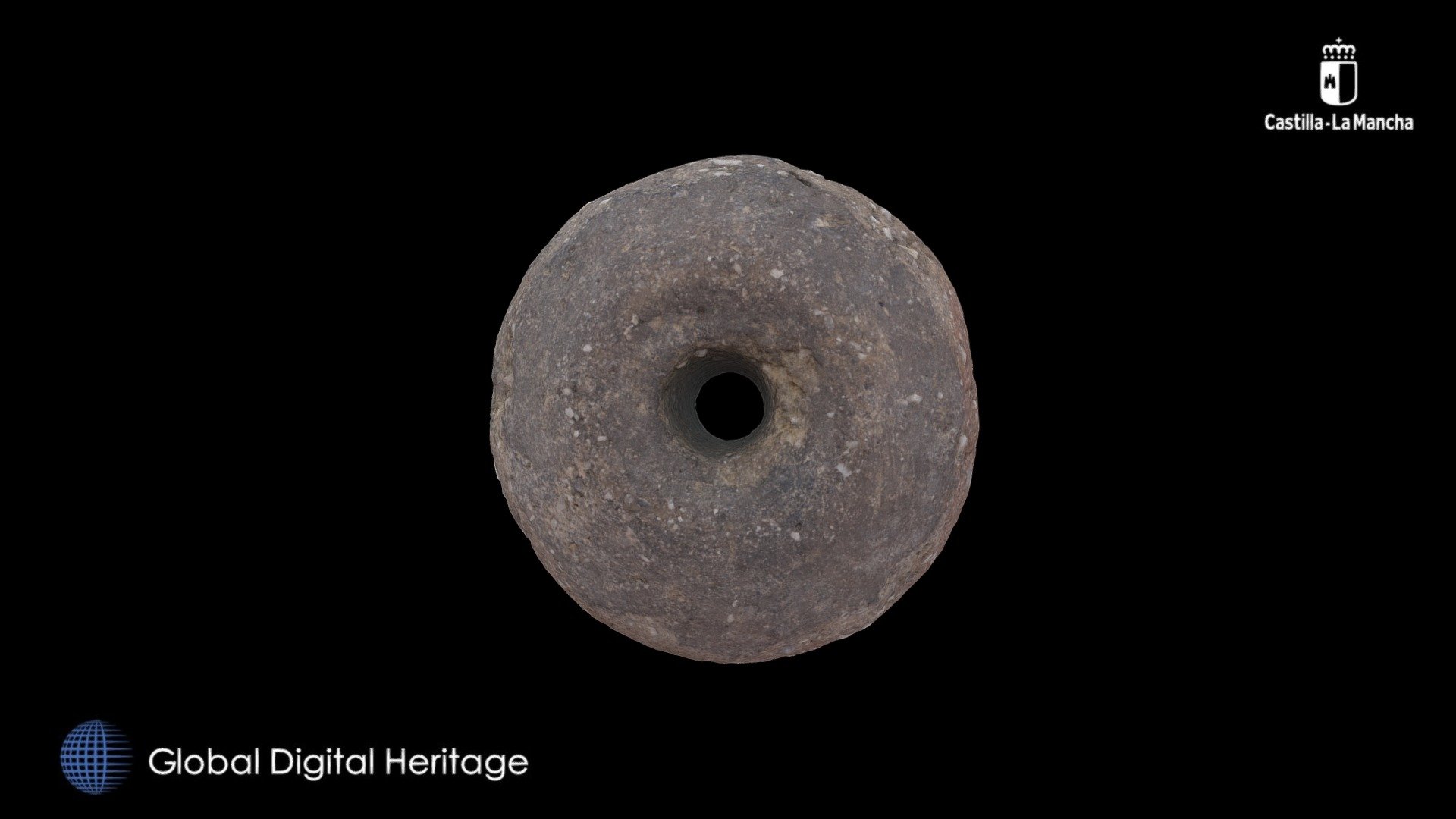 Clay spindle whorl, Alarcos, Ciudad Real