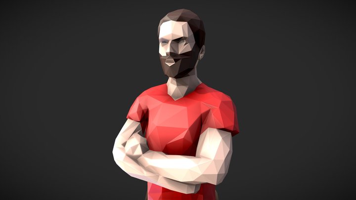 Low Poly Person