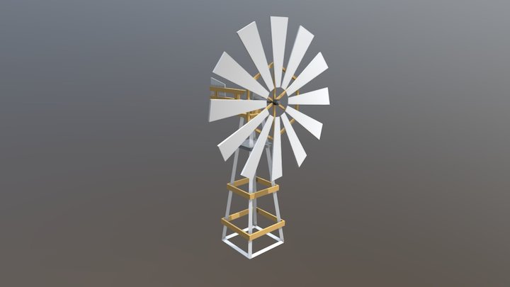 Windmill 3D Model