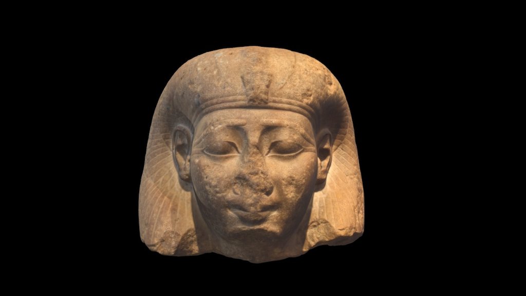 Head of a Queen - 3D model by iuegypt [bfe4aaf] - Sketchfab