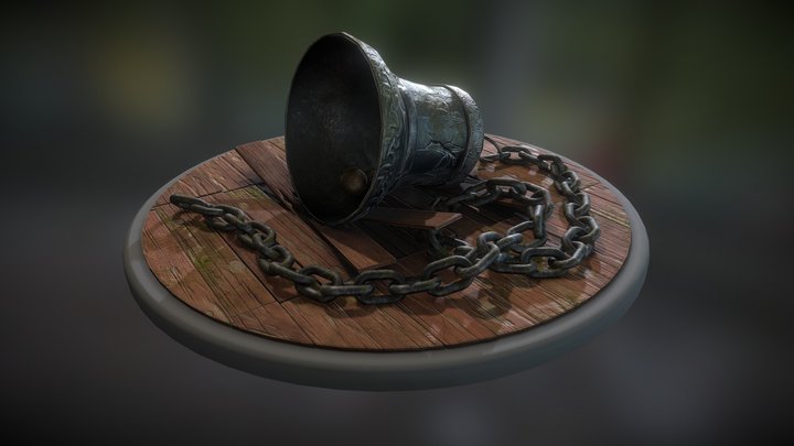 Fallen Bell 3D Model