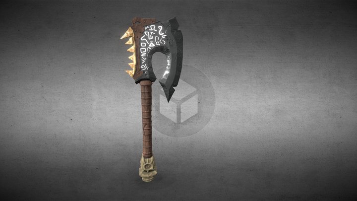 Game ready model of AXE. 3D Model