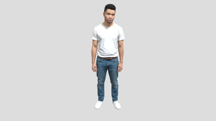 Casual Confidence 3D Model
