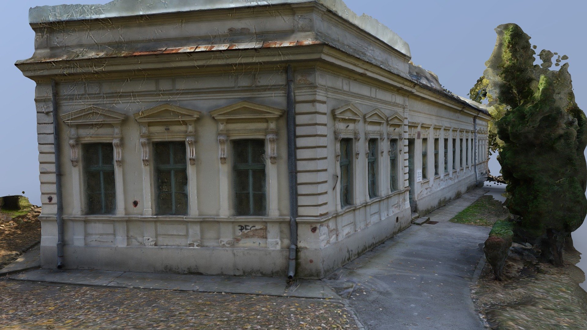 Стара школа, Сокобања, изглед пре реконструкције - Download Free 3D ...