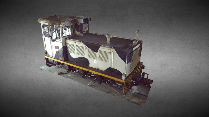 台糖801機車頭 3D Model