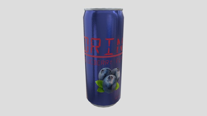 Soda can 3D Model