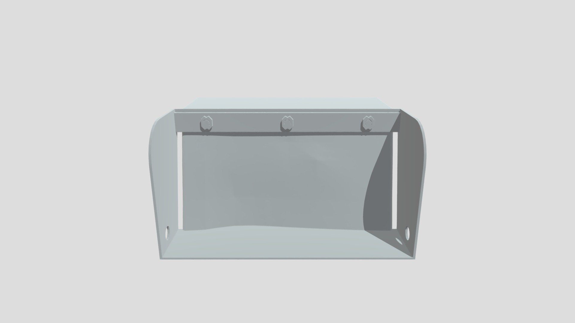Sluice Header Box - 3D model by Ricky0929 [bfeede4] - Sketchfab