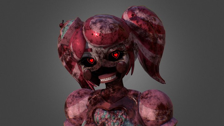 Suzy Snacktime - Corrupted Retexture 3D Model