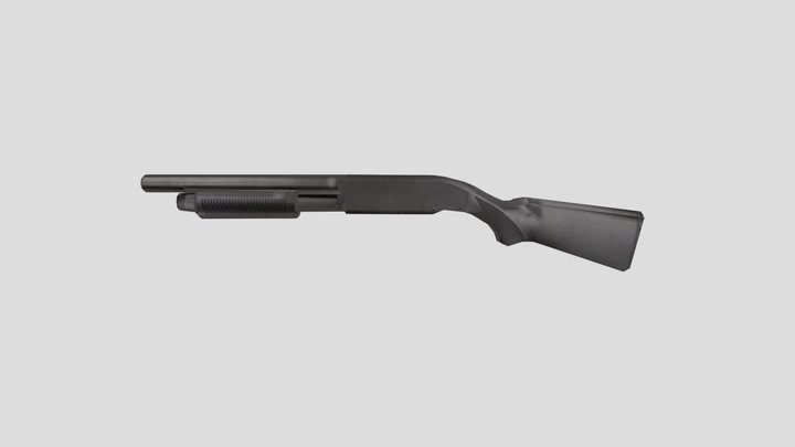 Shotgun 3D Model