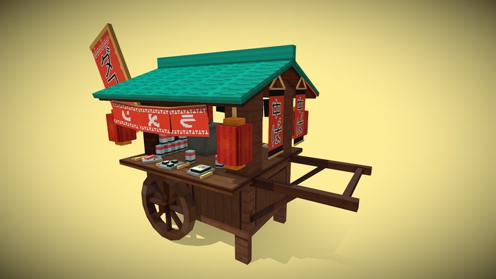 Yatai 3D Model