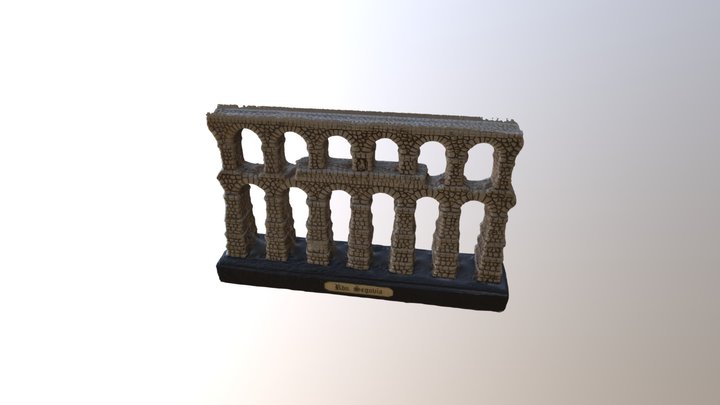 Acueducto de Segovia 3D Model