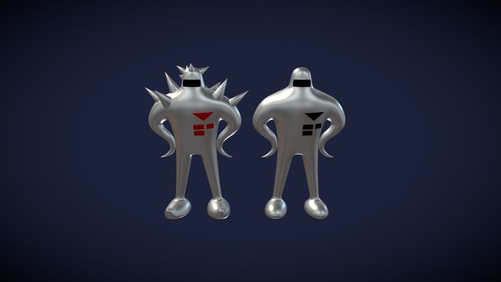 3D Starman 3D Model