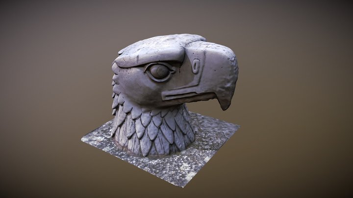Adlerkopf Eagle Head 3D Model