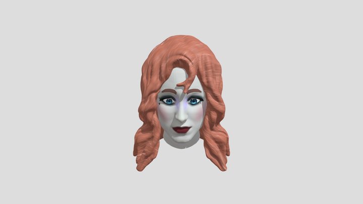 Chappel Roan fortnite bust 3D Model