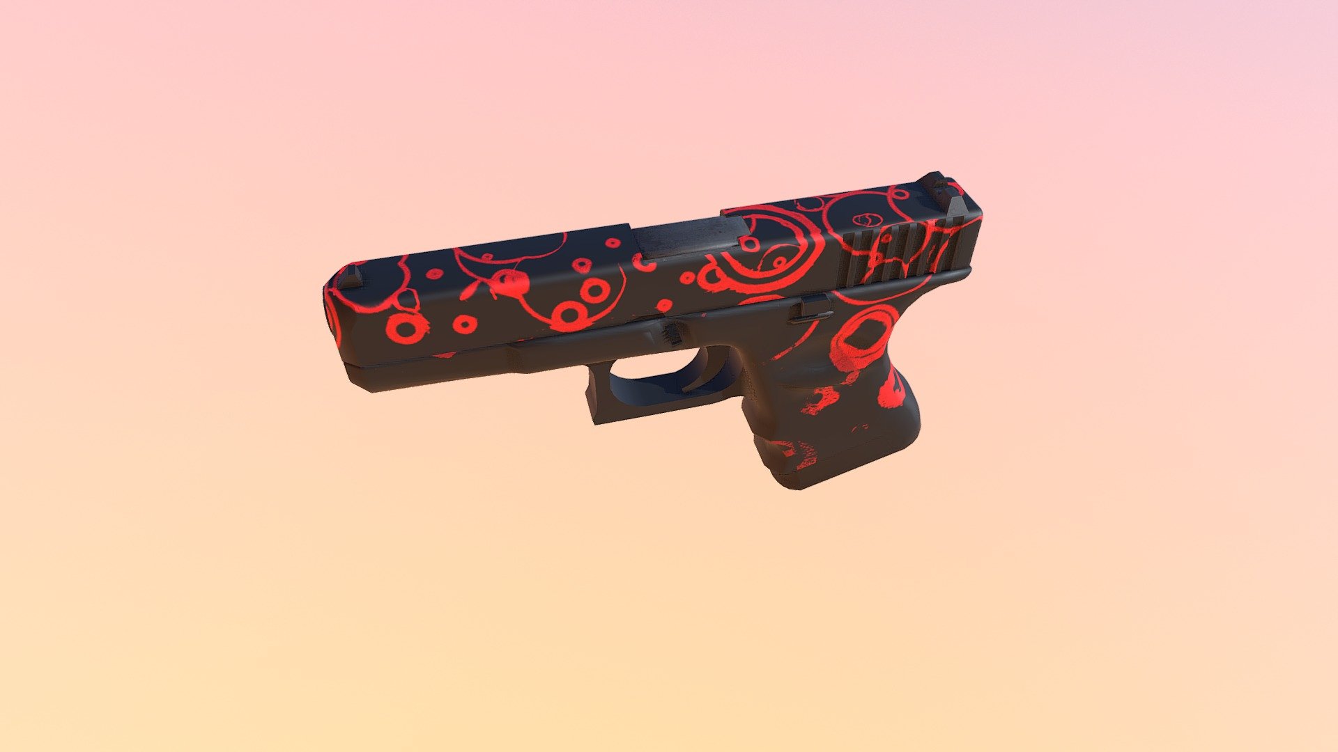 Glock 18 | Red Bubbles