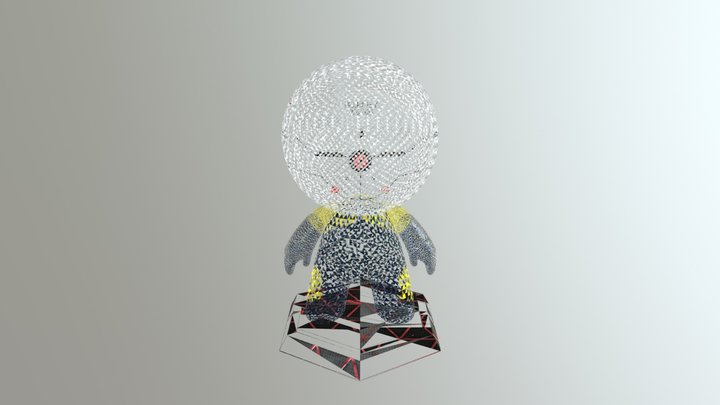 Gray Fox-Meet mat 3D Model