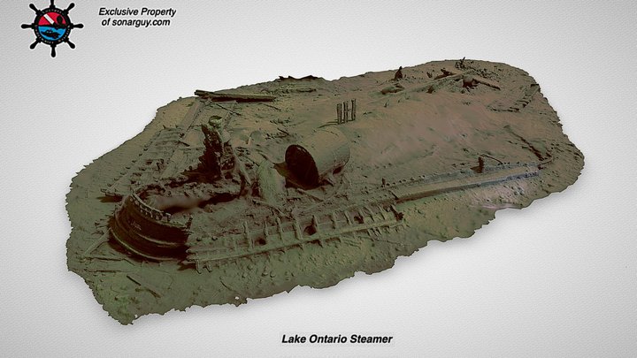 Lake Ontario Steamer 3D Model
