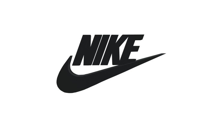 Logo Nike 3D Model