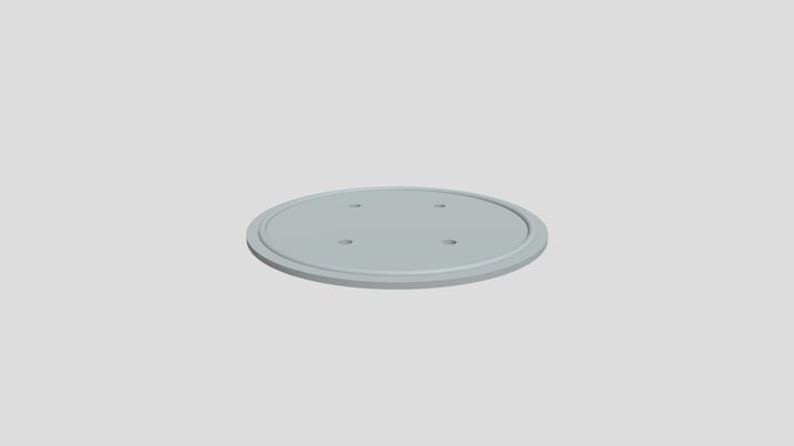 The Needle Holder / Cover to close 3D Model