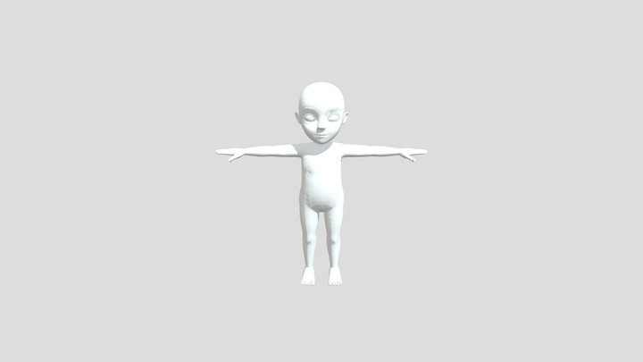 Meshy_AI_biped 3D Model