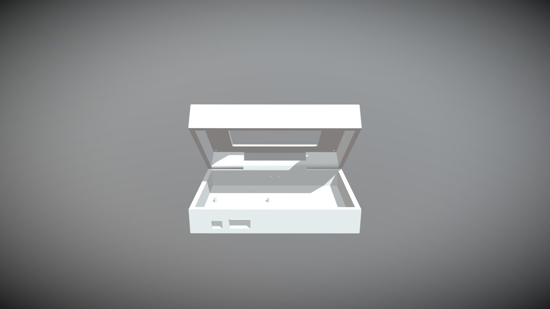 FlickTV Case Assembly — Sketchfab embed 3D viewer