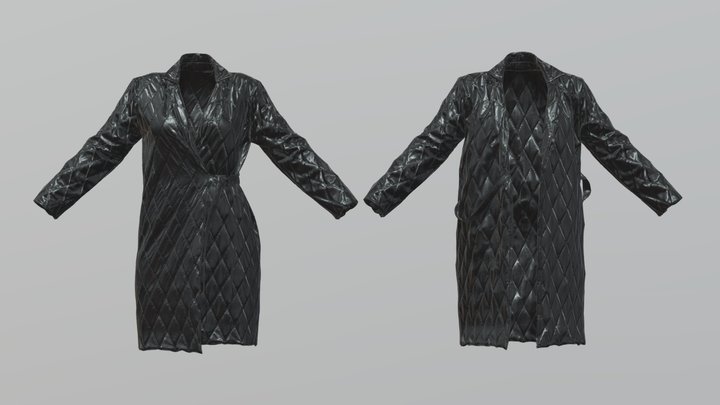 Autumn Coat 3D Model