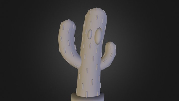 Mister Cactus 3D Model
