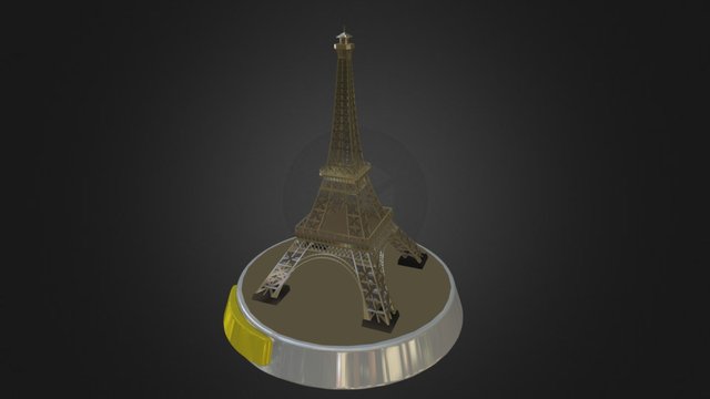 Eiffel tower 3D Model