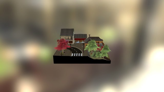 CityScene 3D Model