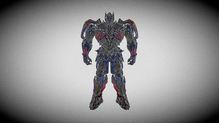 Optimus_prime_aoe_rigeado_para_blender 3D Model