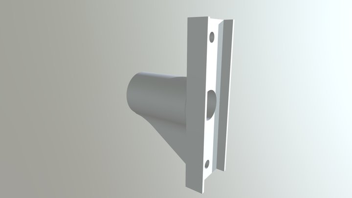 Led Arm Upper Joint 3D Model