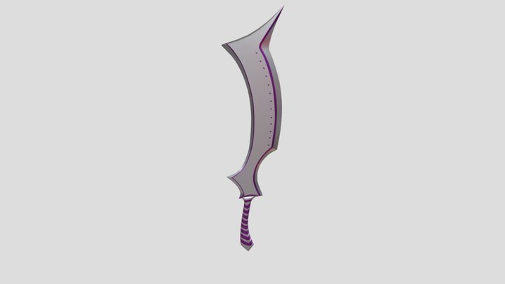 Elsa´s White Kukri 3D Model