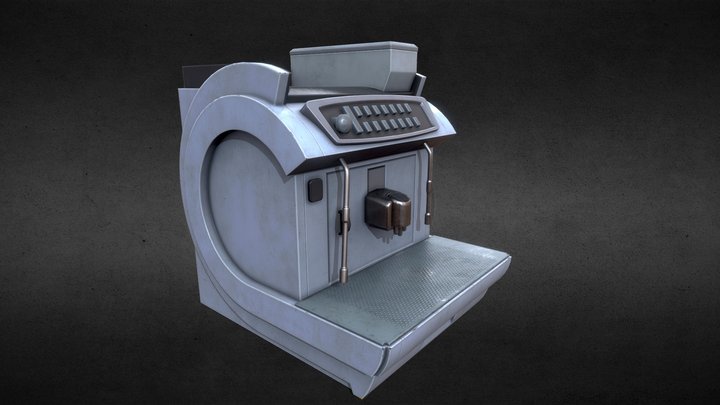 Cofee Machine 3D Model