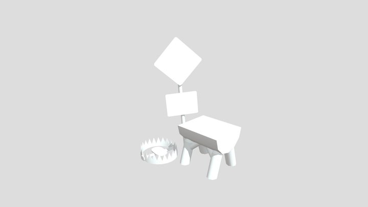 Stan De Ryck - 3 Simple Props 3D Model