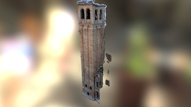 Bell Tower 3D Model