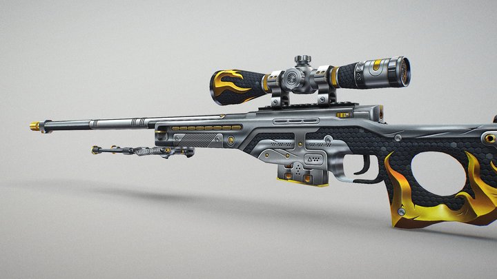 Awp | Star Fantasy 3D Model