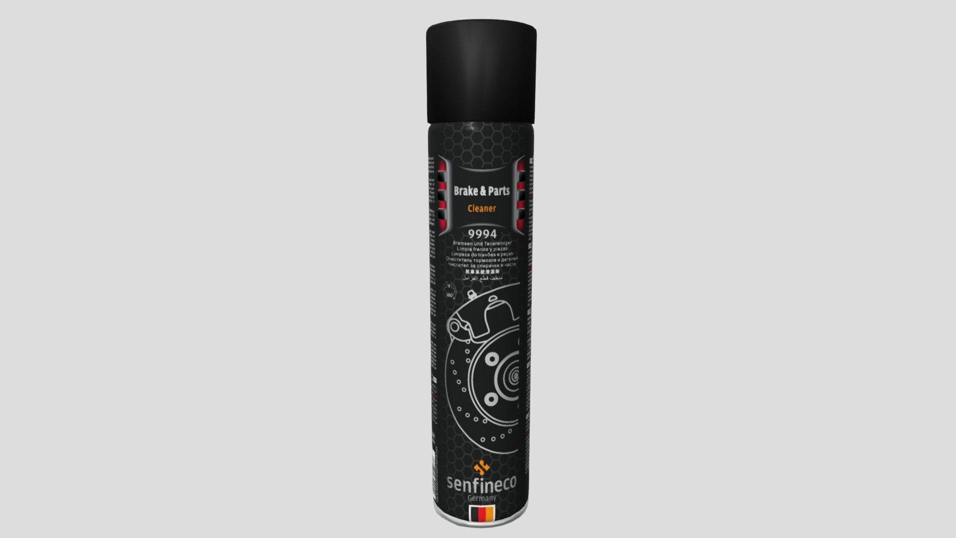 9994 Brake & Part Cleaner — Sketchfab embed 3D viewer