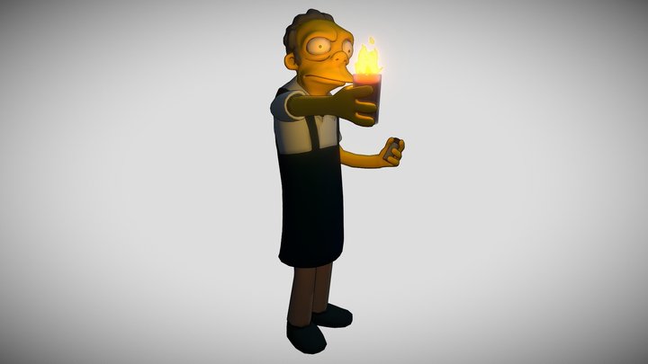 Moe_Work in progress 3D Model