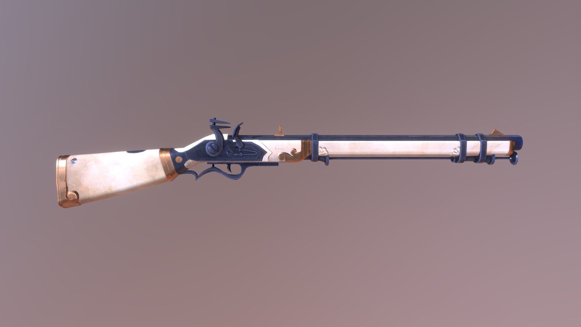 Whalebone Rifle - 3D model by jared.matheson.2 [bffa22a] - Sketchfab