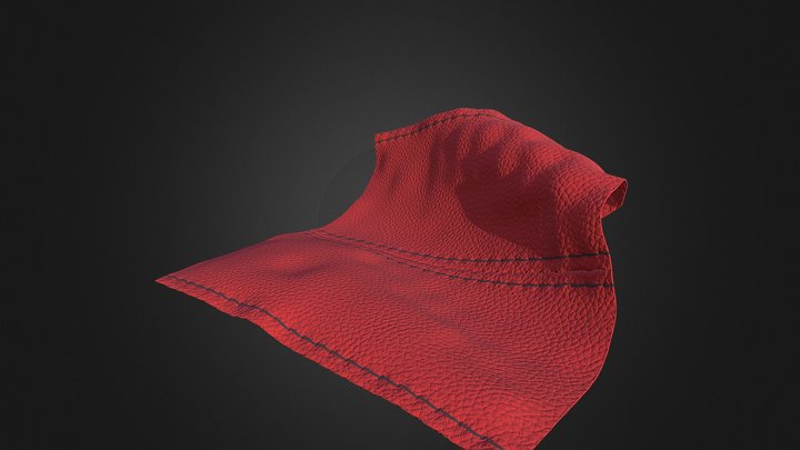Cloth in movement 3D Model