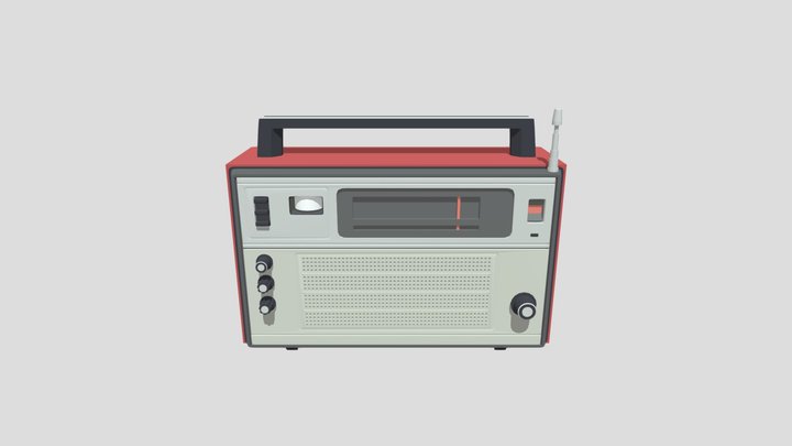 Radio! 3D Model