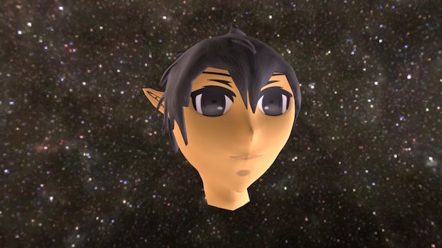 Tête de Spriggan - Blender 3D Model